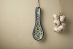 Olive Pattern Spoon Rest