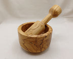 Olive Wood Mortar & Pestle