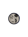 7 cm Ceramic Magnet- Banksy