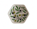 Olive Pattern Hexagon Bowl