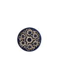 7 cm ceramic magnet - Blue Flowers