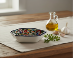 Olive Pattern Hexagon Bowl