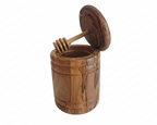 Olive Wood Honey Pot