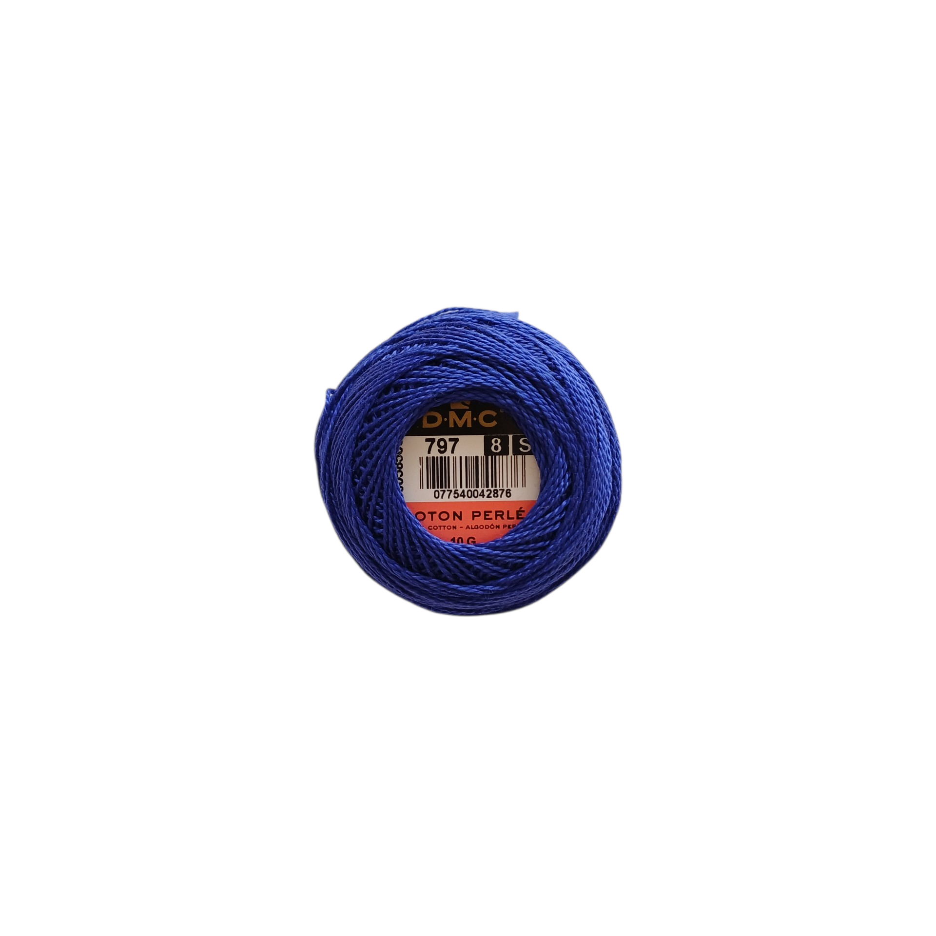 DMC Coton Perlé No. 8 - Colour No. 797