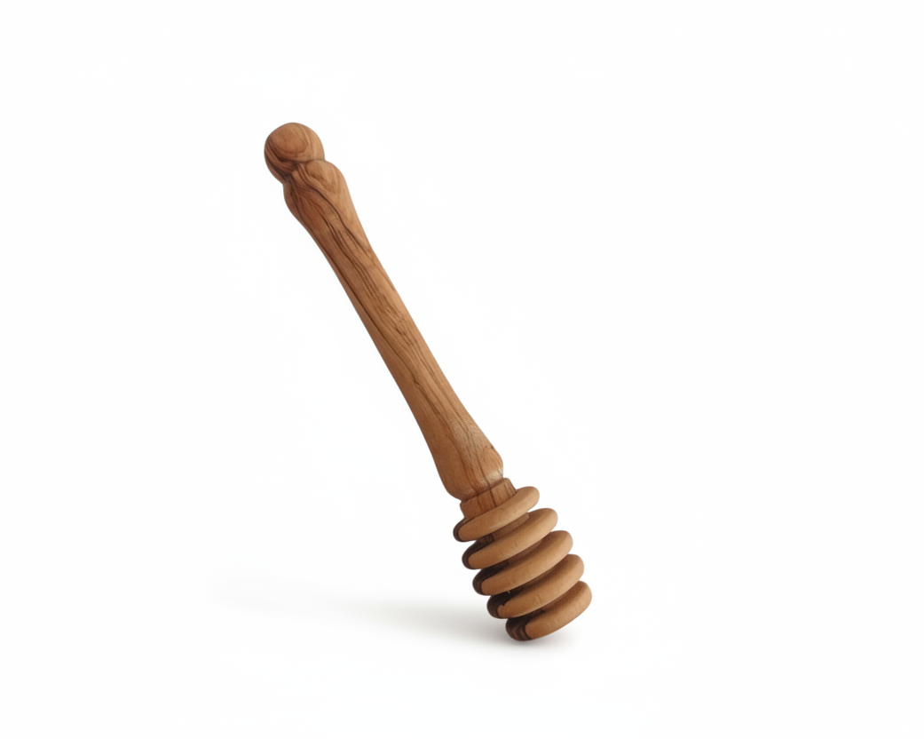 Olive Wood Honey Stick