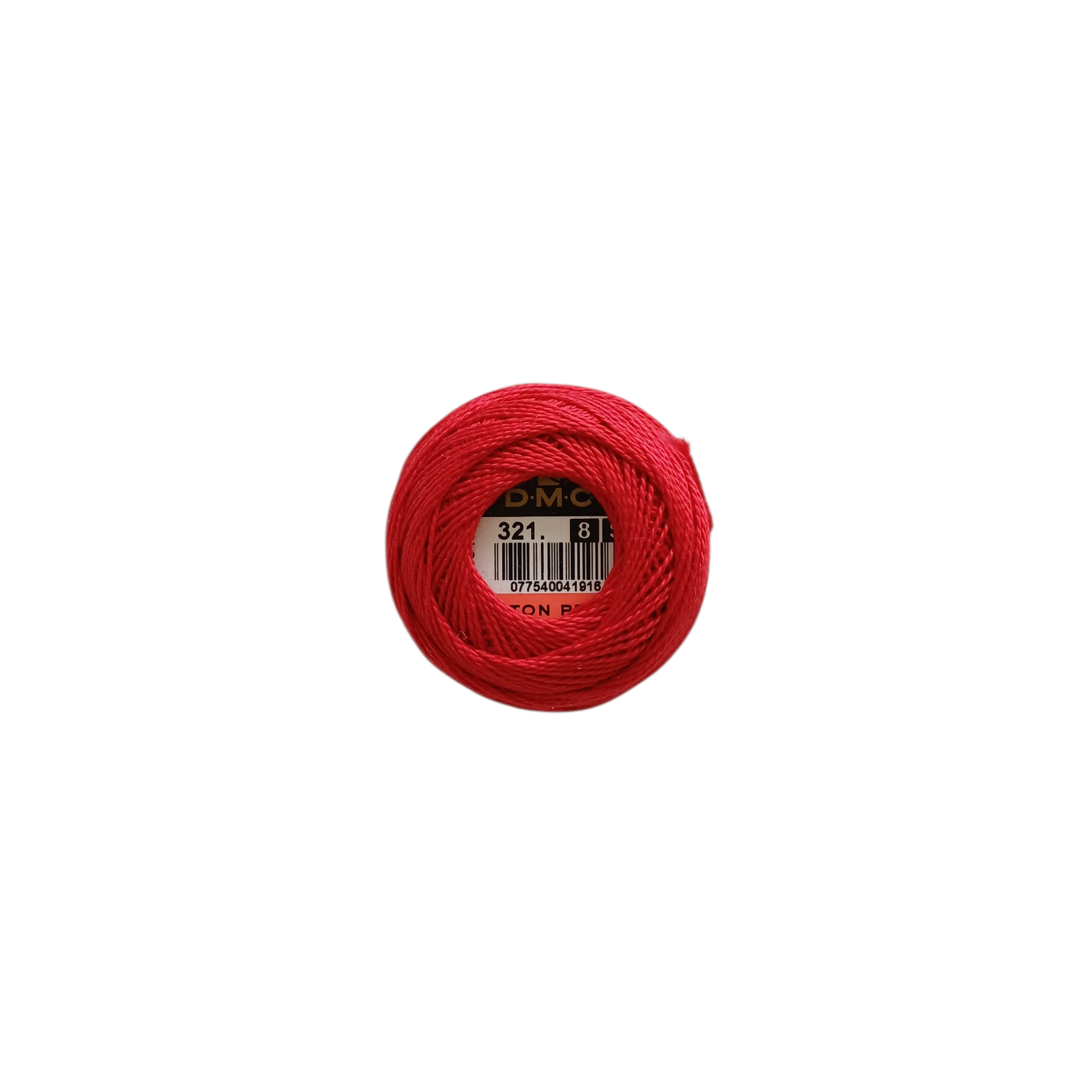 DMC Coton Perlé No. 8 - Colour No. 321