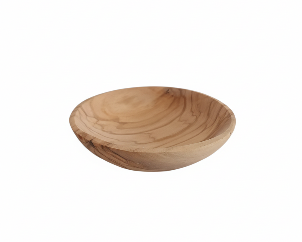 Olive Wood Round Plate