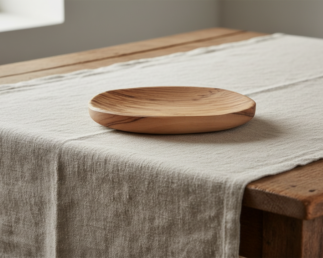 Olive Wood Soap Holder